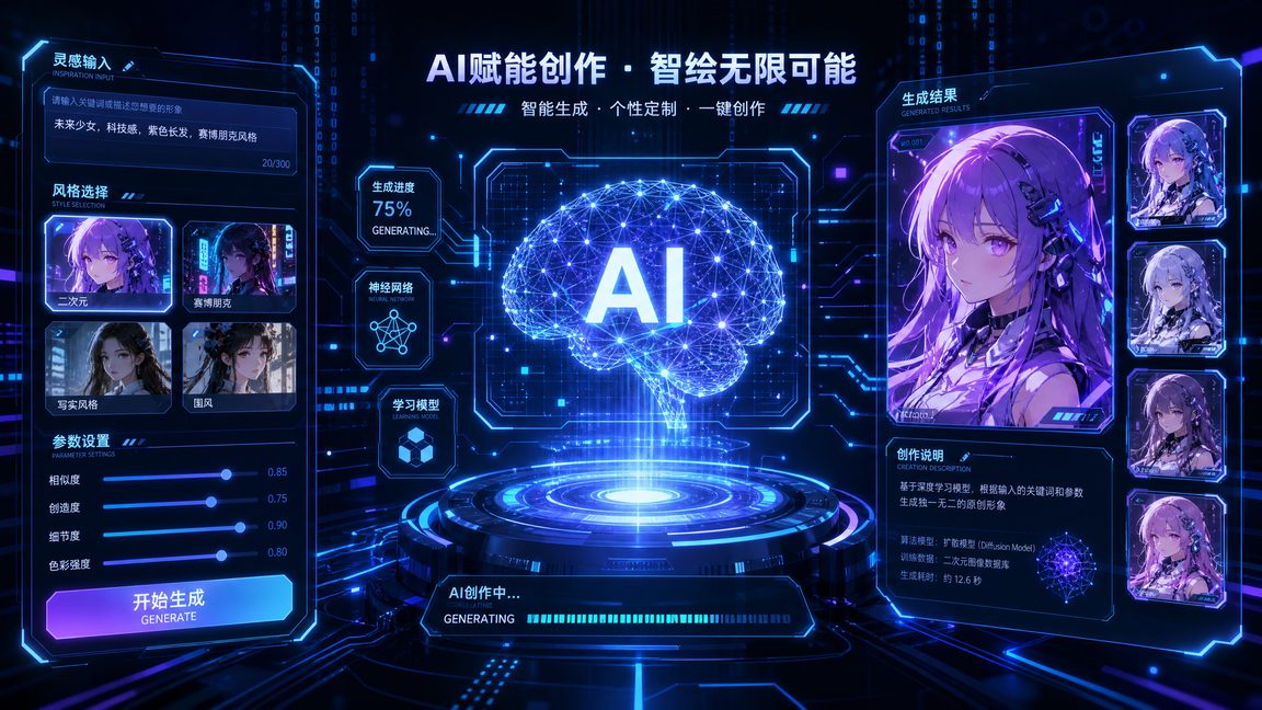 偷拍AI赋能动漫创作工具